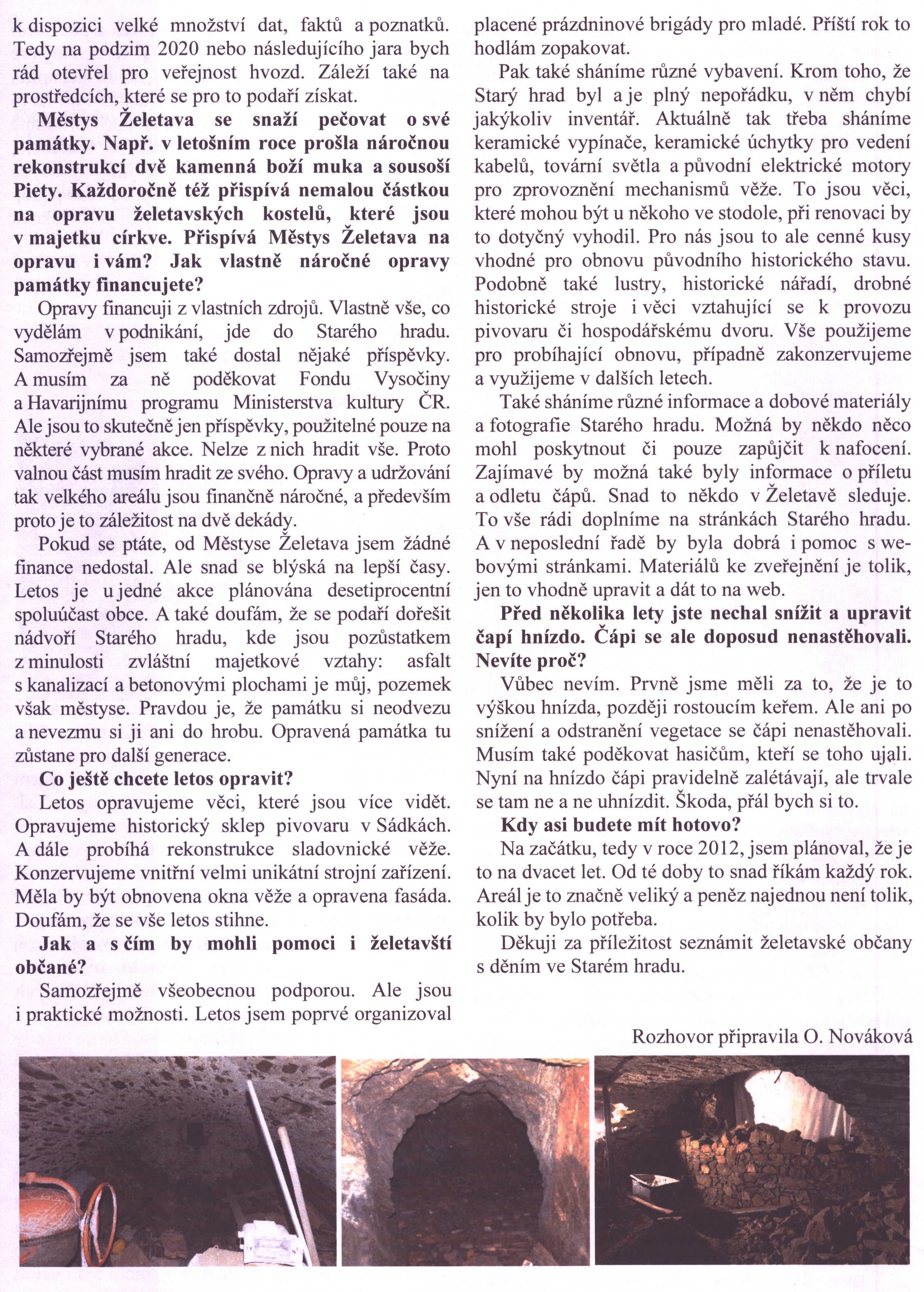 Co se děje ve Starém hradu? 